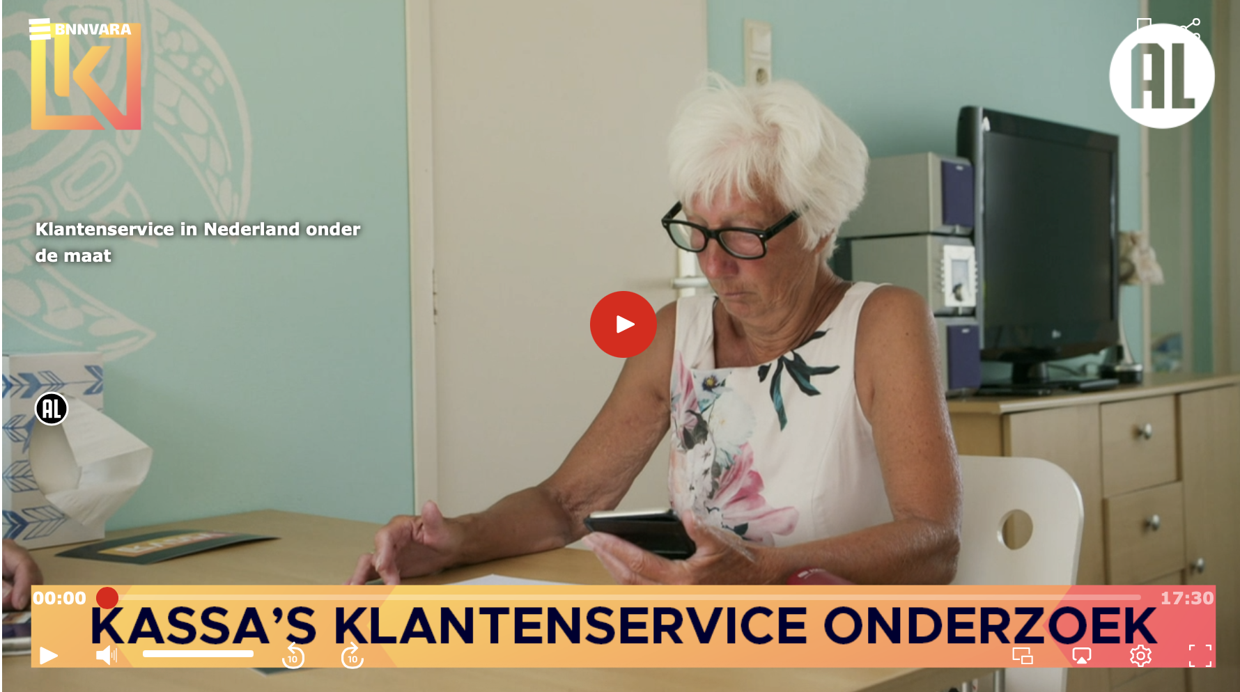 Kassa Klanten Service onderzoek