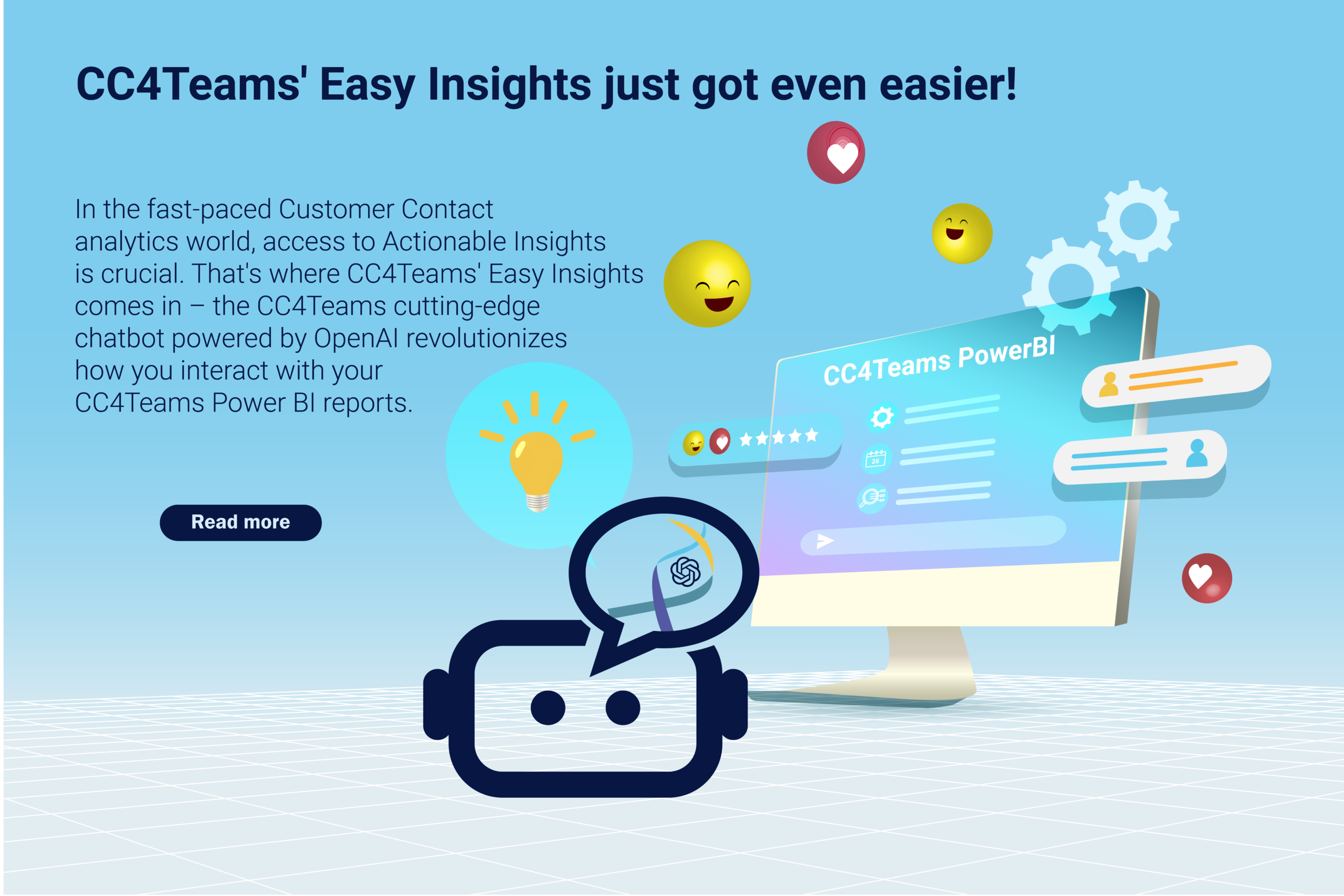 CC4Teams' Easy Insights just got easier just got even easier!