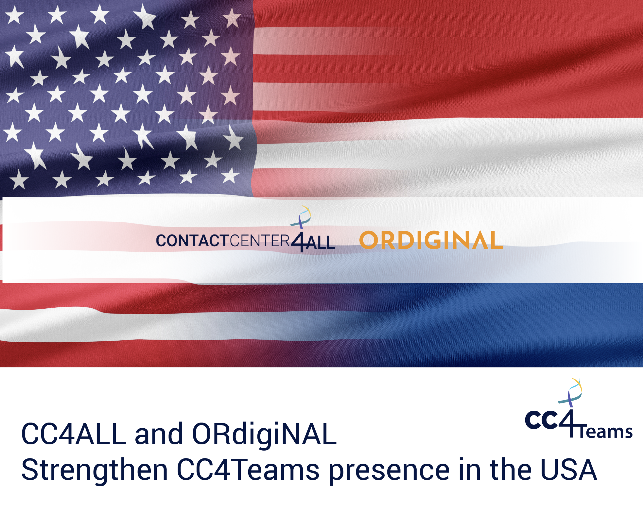 CC4ALL and ORdigiNAL are now joining forces to accelerate CC4Teams adoption across the United States.