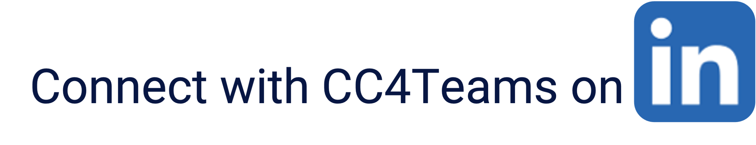 Connect with CC4Teams on LinkedIn