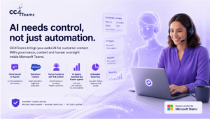 AI in Customer Contact needs control, not just automation